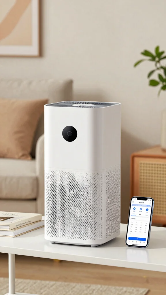 12 Mini Air Purifier Ideas for Desks, Cars, Dorms, and Small Spaces - 6. Smart Air Purifier with App Control 1