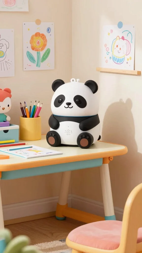 12 Mini Air Purifier Ideas for Desks, Cars, Dorms, and Small Spaces - 7. Cute Animal-Shaped Purifier 1