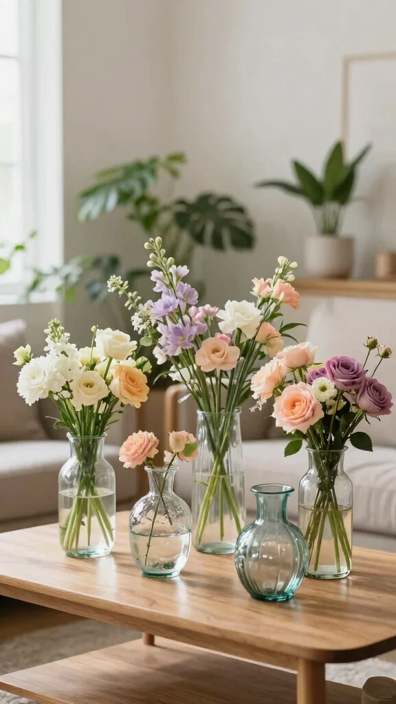 12 Modern Vase Ideas for a Clean Minimal Design-Forward Home - 1. Recycled Glass Vases 1