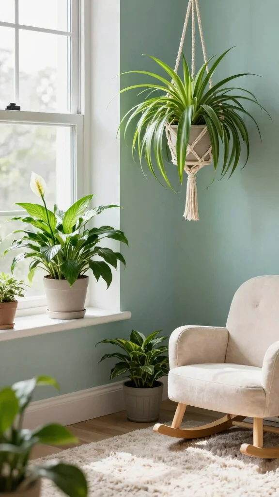 12 Nursery Air Purifier Ideas for Cleaner Safer Air Around Babies - 3. Eco-Friendly Air Purifier Plants 1