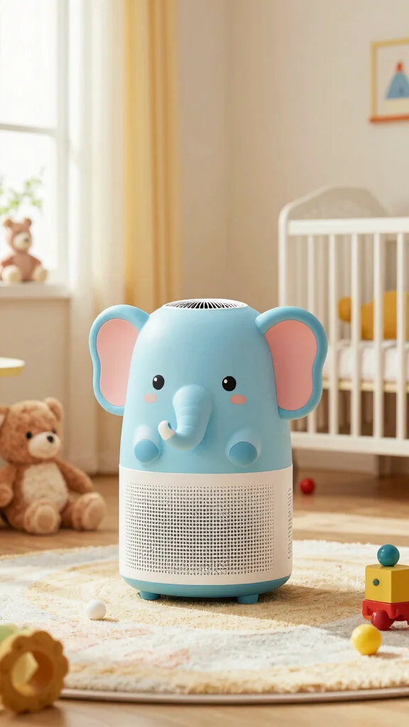 12 Nursery Air Purifier Ideas for Cleaner Safer Air Around Babies - 7. Whimsical Air Purifiers 1