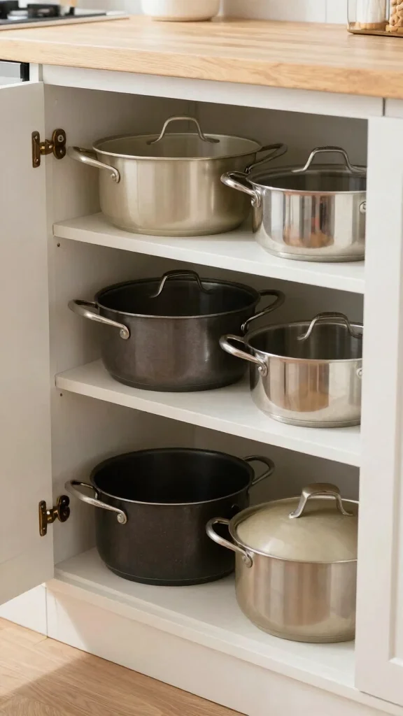 12 Pot Cabinet Organization Ideas for Deep Awkward and Corner Cabinets - 12. Periodic Decluttering and Reassessing 1
