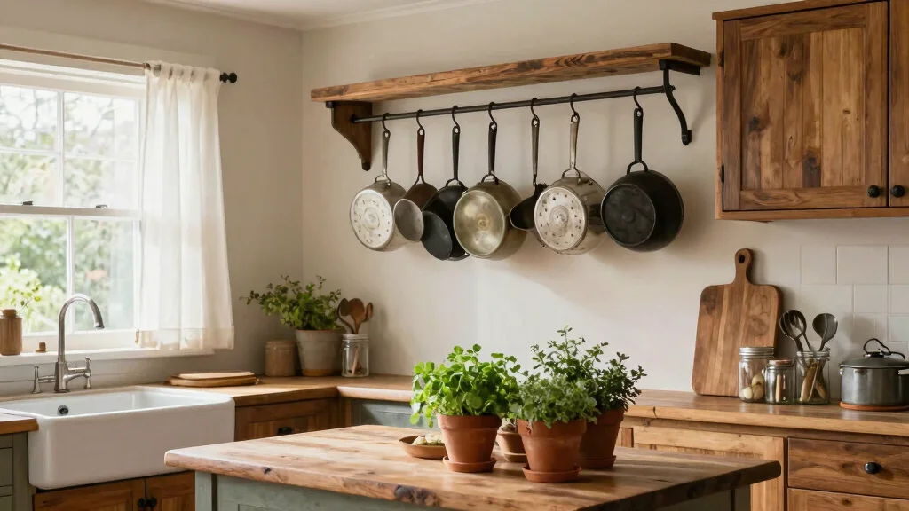 12 Pot Rack Ideas for Hanging Wall-Mounted and Freestanding Kitchen Storage