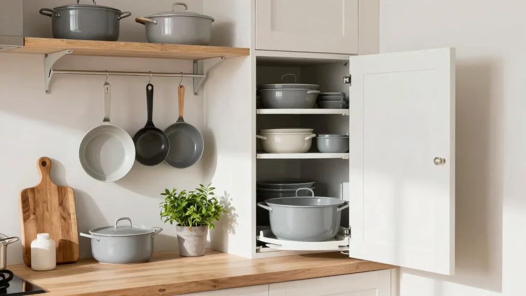 12 Pots and Pans Arrangement Ideas for a Stress-Free Cooking Space