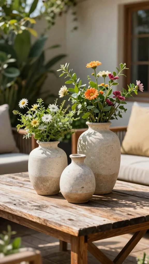 12 Pottery Vase Ideas for a Handmade Artisan Home Accent - 6. Eco-Friendly Stoneware 1