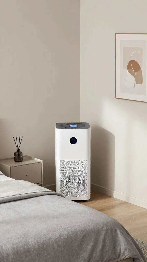 12 Quiet Air Purifier Ideas for Bedrooms, Nurseries, and Light Sleepers - 1. HEPA Filter Design for Modern Spaces 1