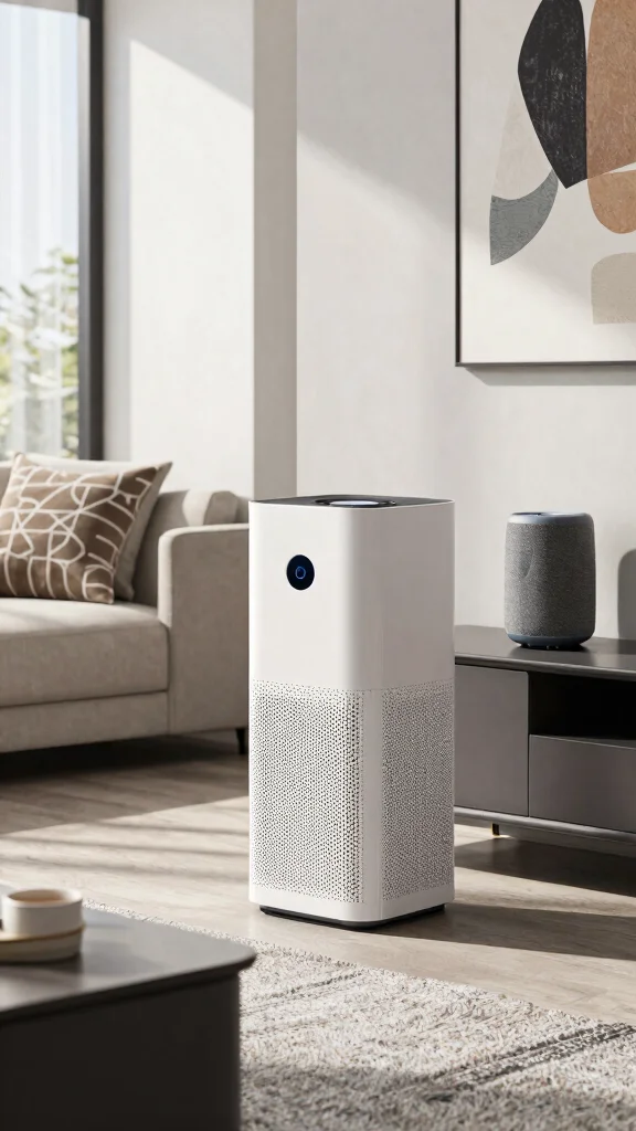 12 Quiet Air Purifier Ideas for Bedrooms, Nurseries, and Light Sleepers - 5. Smart Wi-Fi Air Purifier 1