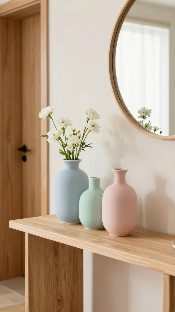 12 Set of 3 Vase Ideas for a Balanced Grouped Home Display - 4. Scandinavian Ceramic Collection 1