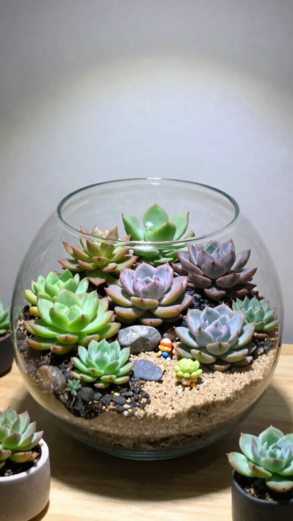 12 Succulent Pot Ideas for a Cute Low-Maintenance Plant Display - 5. Terrarium Displays 1
