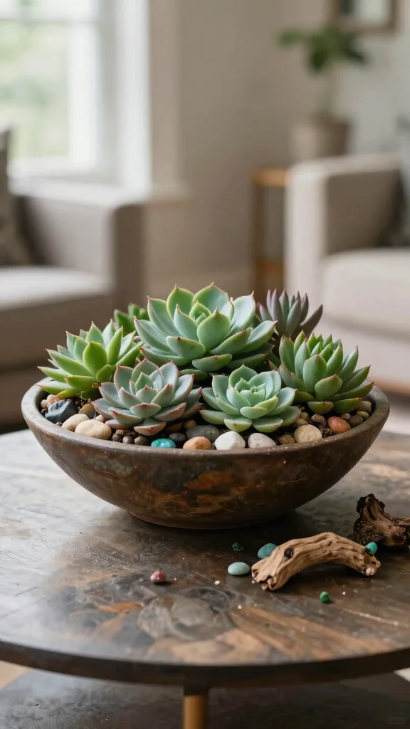 12 Succulent Pot Ideas for a Cute Low-Maintenance Plant Display - 7. Bowl Planters 1