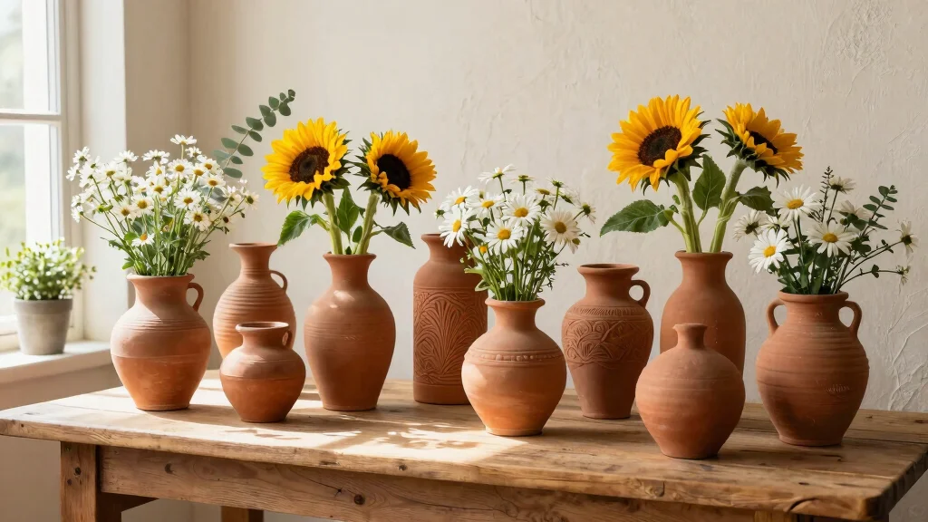 12 Terracotta Vase Ideas for a Warm Earthy Natural Home Display