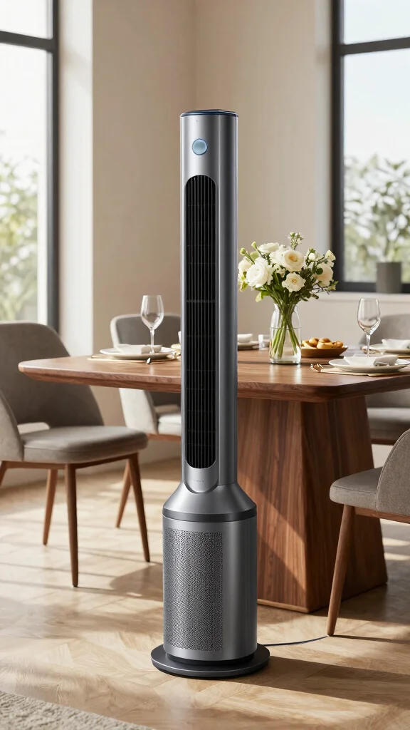 12 Tower Air Purifier Ideas for Large Rooms and Open-Plan Living Spaces - 7. Portable Air Purifier Tower 1