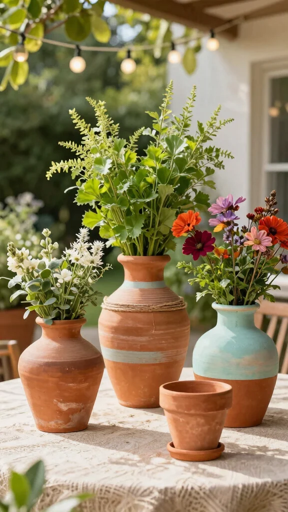 12 Unique Vase Ideas That Become the Focal Point of Any Room - 2. Terracotta Treasures 1