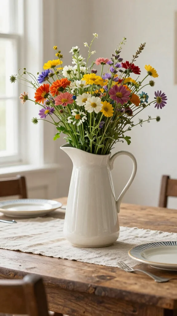 12 Unique Vase Ideas That Become the Focal Point of Any Room - 7. Ceramic Mixer Jugs 1