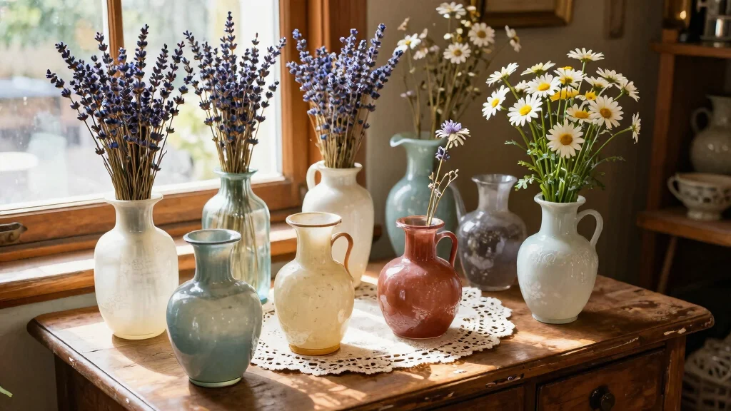 12 Vintage Vase Ideas for a Nostalgic Collected Home Display