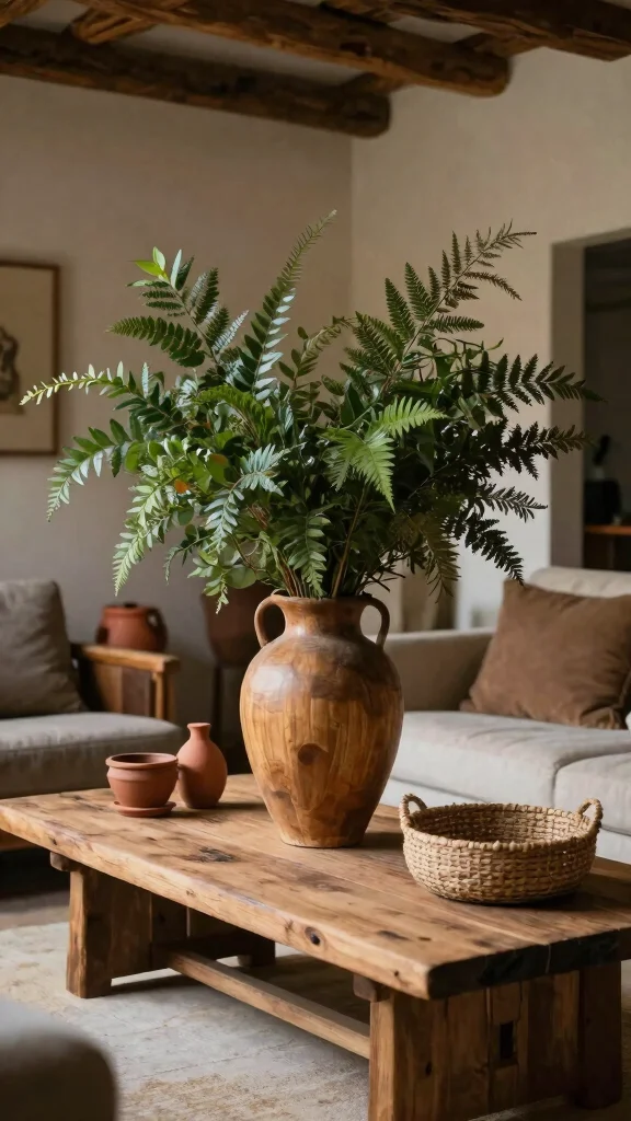 12 XL Floor Vase Ideas for a Dramatic Statement-Making Home Display - 12. Eco-Friendly Wooden Vases 1