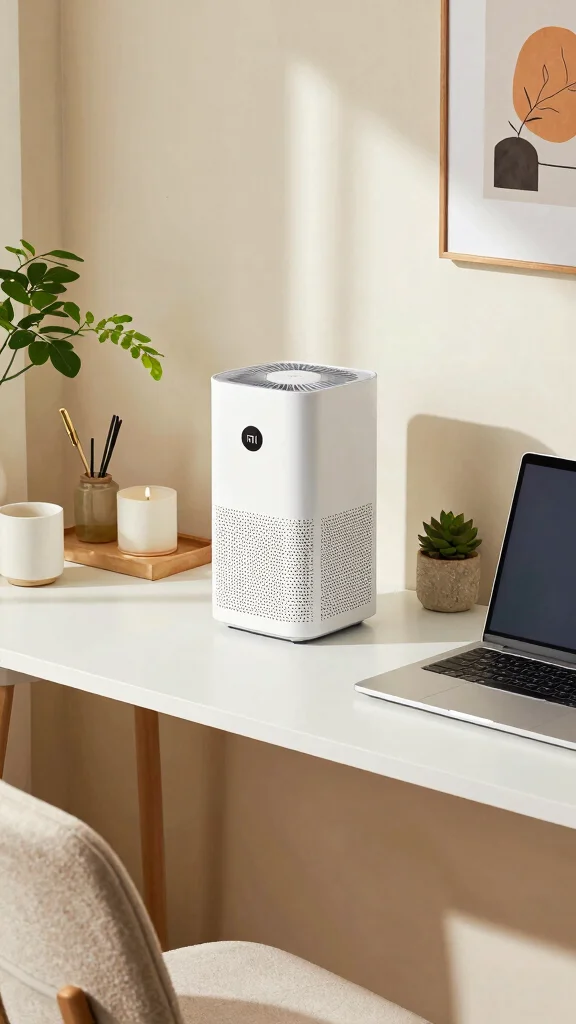 12 Xiaomi Air Purifier Ideas for a Smart Budget-Friendly Clean Air Solution - 3. The Functional Home Office 1