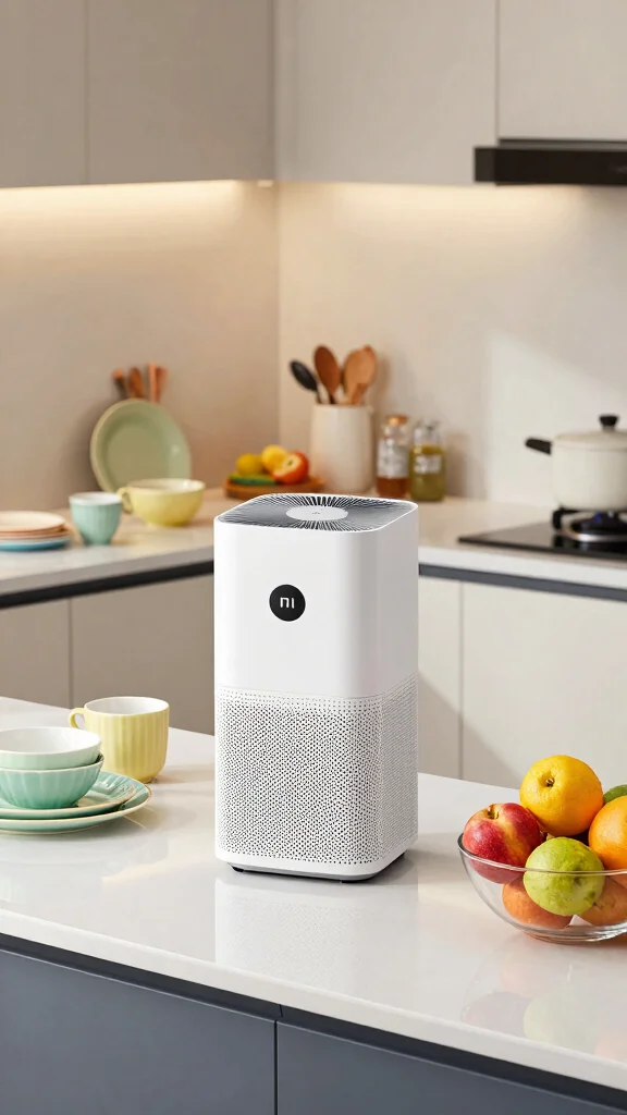 12 Xiaomi Air Purifier Ideas for a Smart Budget-Friendly Clean Air Solution - 5. The Chic Kitchen 1