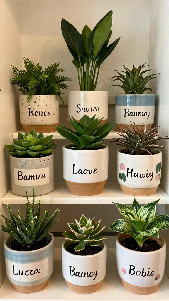 13 Ceramic Plant Pot Ideas for a Beautiful Artisan Garden or Interior - 13. Personalized Pot Creations 1