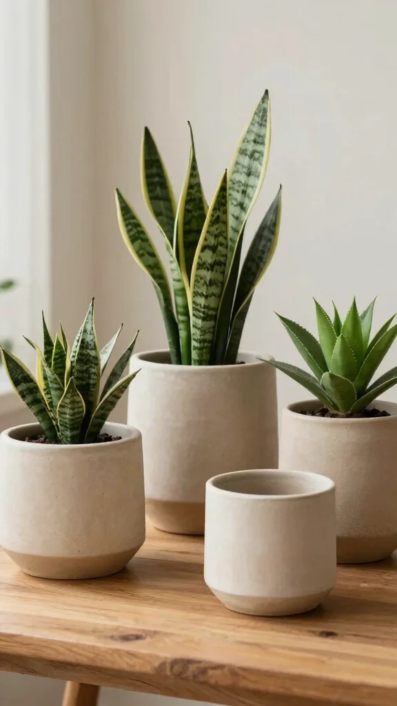 13 Ceramic Plant Pot Ideas for a Beautiful Artisan Garden or Interior - 2. Earthy Textures and Neutrals 1