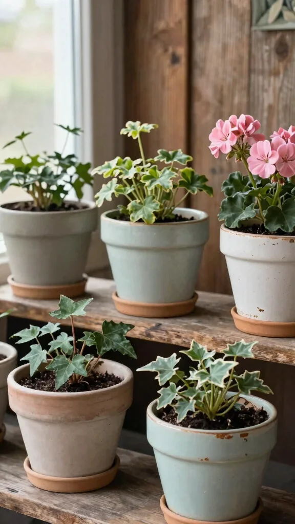 13 Ceramic Plant Pot Ideas for a Beautiful Artisan Garden or Interior - 4. Vintage-Inspired Designs 1