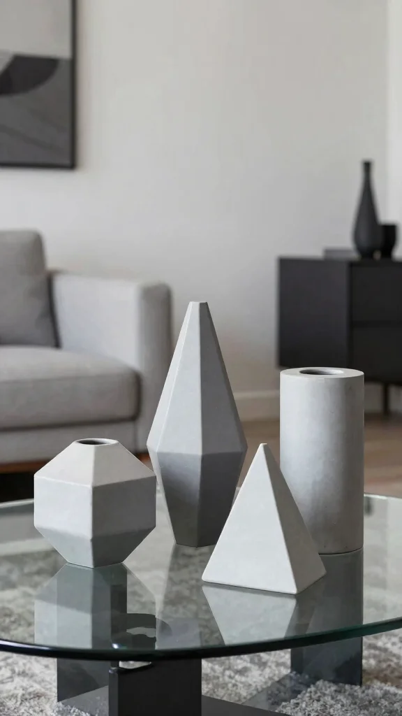 13 Ceramic Vase Ideas for a Handcrafted Earthy Home Accent - 11. Funky Designs: Geometric Shape Vases 1