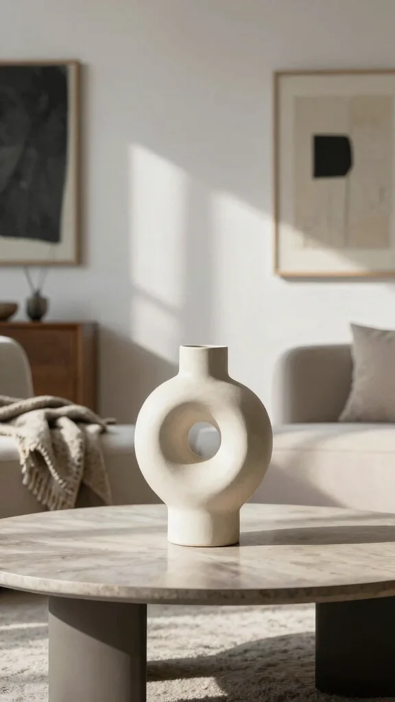 13 Ceramic Vase Ideas for a Handcrafted Earthy Home Accent - 6. Organic Shapes: Sculptural Ceramic Vases 1
