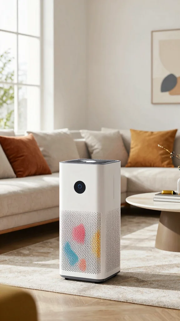 13 HEPA Air Purifier Ideas for Cleaner Allergen-Free Air at Home - 2. Artistic Touches 1