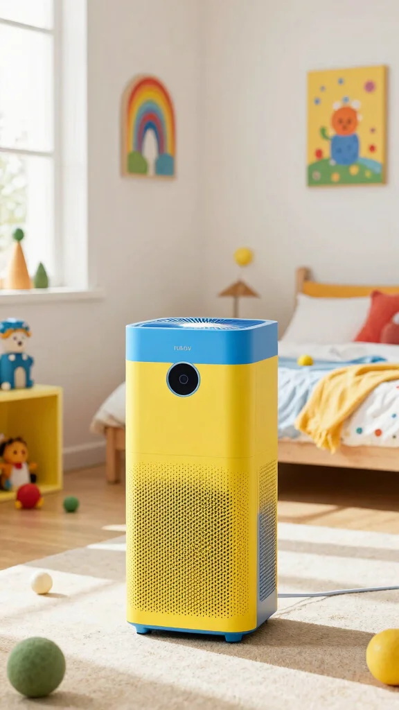 13 HEPA Air Purifier Ideas for Cleaner Allergen-Free Air at Home - 5. Colorful & Chic 1