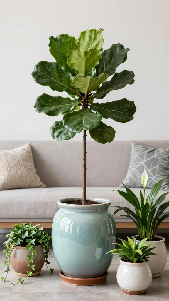 13 Indoor Plant Pot Ideas for a Stylish Thriving Home Garden - 5. Elegant Ceramic Planters 1