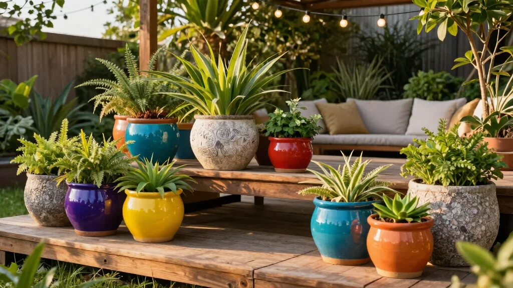 13 Outdoor Pot Ideas for Patios, Porches, Balconies, and Gardens