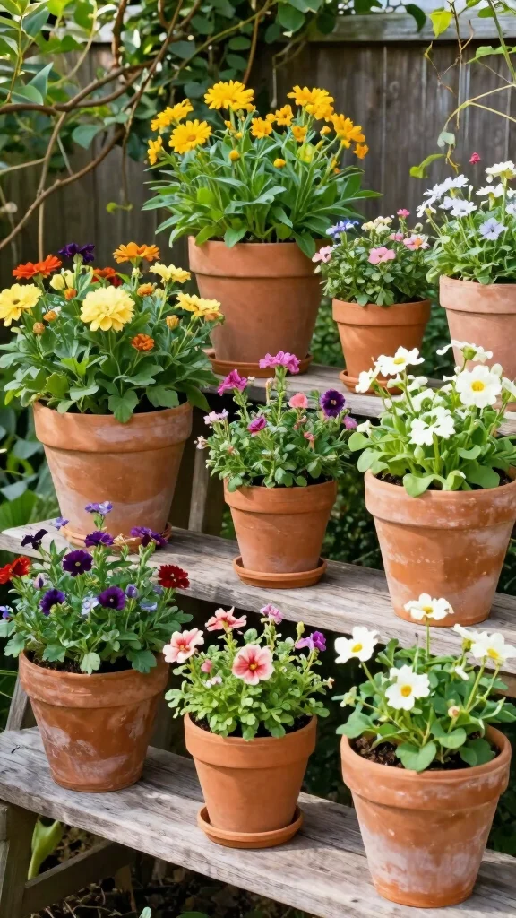 13 Plant Pot Ideas for Indoor Outdoor and Every Garden Style - 1. Terracotta Wonders 1