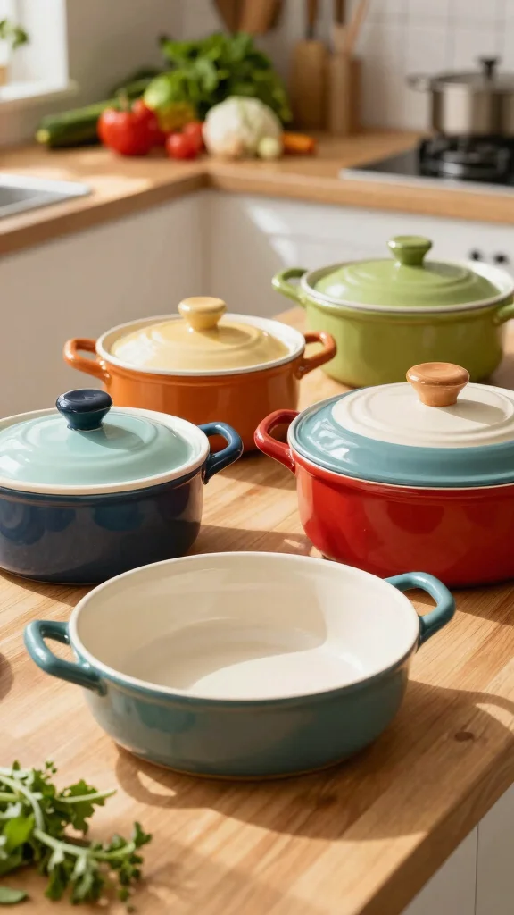 13 Pots and Pans Set Ideas for a Complete Well-Equipped Kitchen - 1. Non-Toxic Ceramic Cookware Set 1