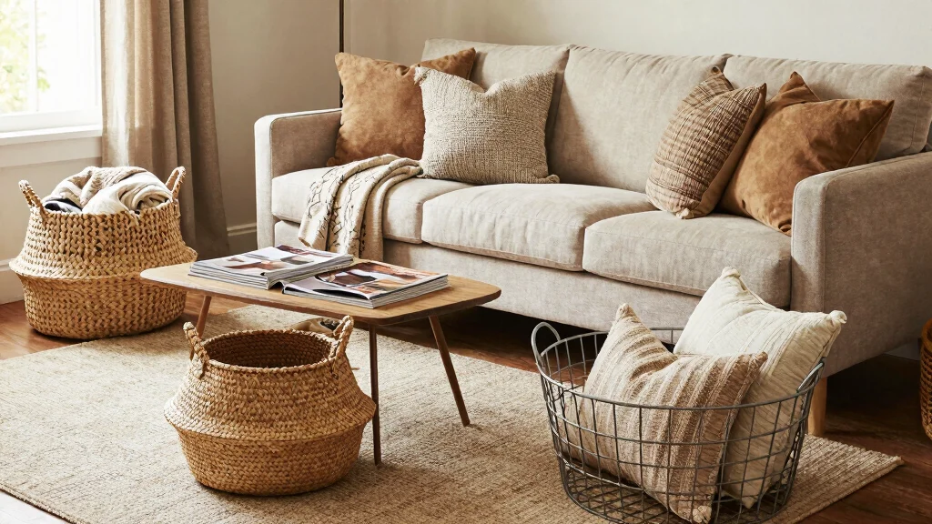 13 Living Room Basket Ideas for Cozy Textured Functional Storage – sohofurniture.blog