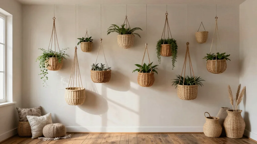 12 Hanging Wall Basket Ideas for a Boho Layered Display – sohofurniture.blog